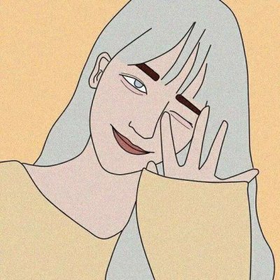 微信女生手绘卡通头像图片