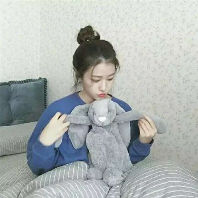 微信头像唯美可爱女生丸子头图片