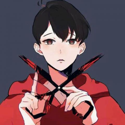 伤感孤傲高冷动漫男头像图片