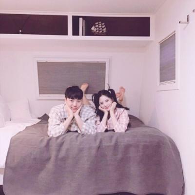 超级无敌好看真人情侣头像图片