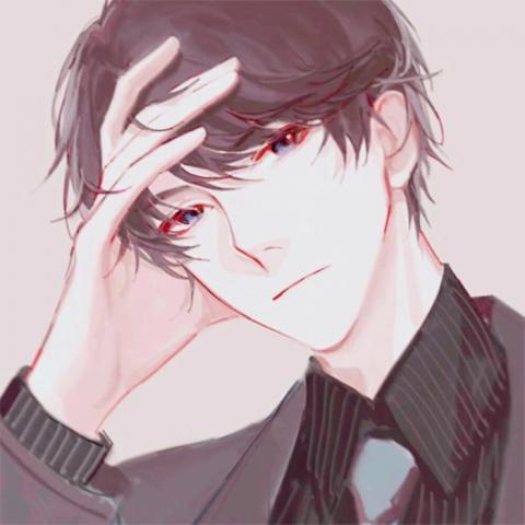 二次元高清头像男生冷酷霸气图片