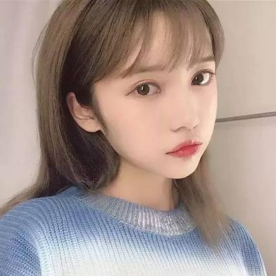 女生唯美清新头像蓝色系图片