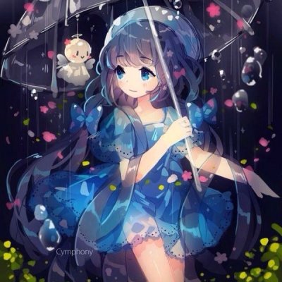 二次元卡通头像女高清图片