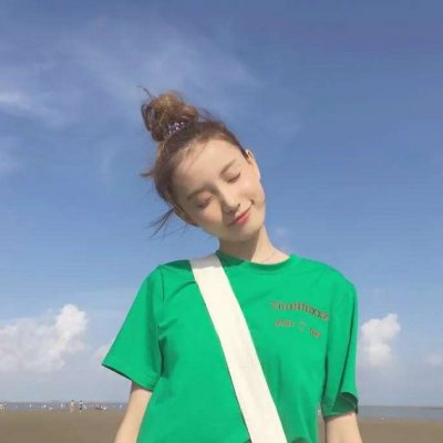 微信头像唯美可爱女生丸子头图片