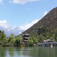 实景山水头像图片