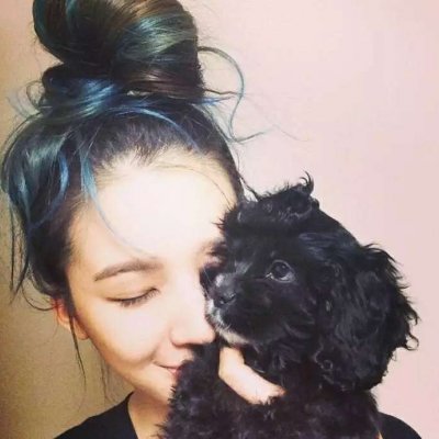 微信头像唯美可爱女生丸子头图片
