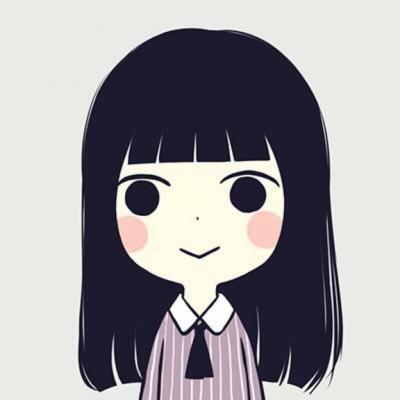 可爱两人情侣卡通头像一左一右图片