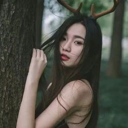 森系小清新好看的QQ头像女