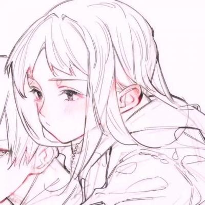 二次元cp高清情侣头像一对图片