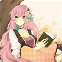 头像女生看书动漫图片