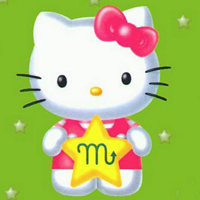 超可爱的kitty猫头像图片