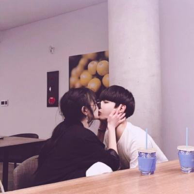 超级无敌好看真人情侣头像图片