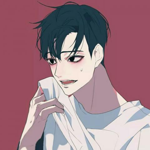 伤感孤傲高冷动漫男头像图片