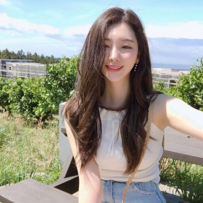 女生真人森系小清新高清头像
