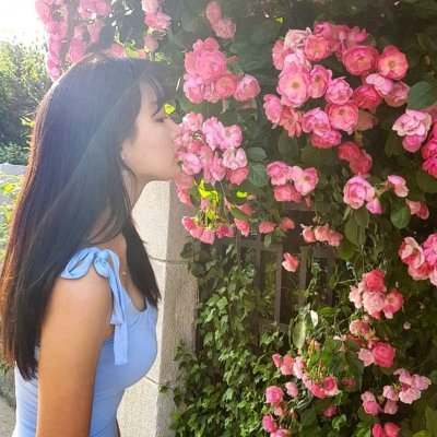 女生真人森系小清新高清头像