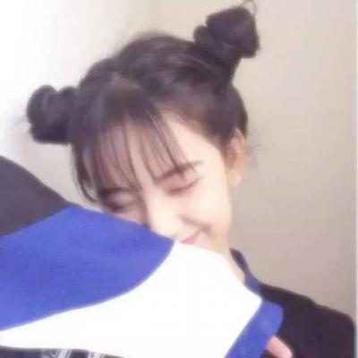 女生唯美清新头像蓝色系图片