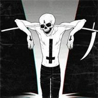 超酷骷髅人头像图片