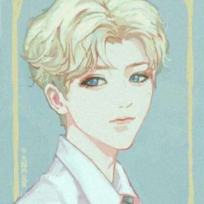 蔡徐坤漫画头像潮流
