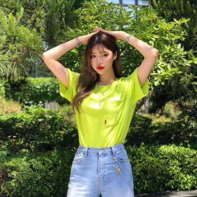 女生真人森系小清新高清头像