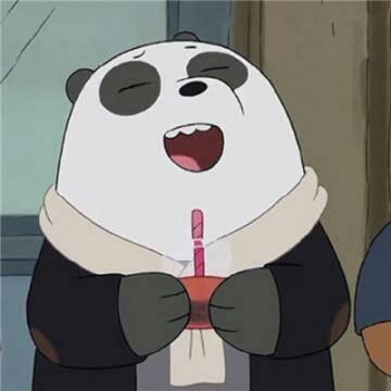 情侣卡通微信头像超萌一对一左一右