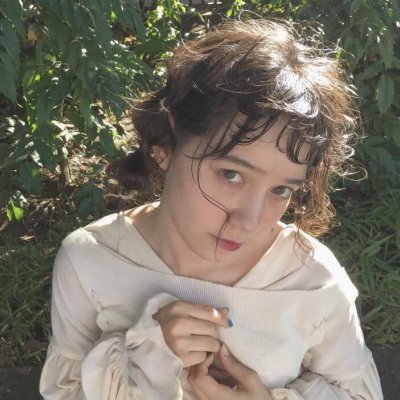 女生真人森系小清新高清头像