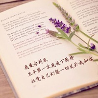 文艺清新一本书的微信头像