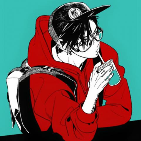 伤感孤傲高冷动漫男头像图片