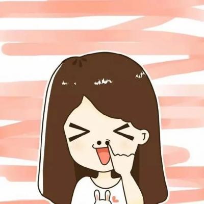 情侣头像微信可爱卡通一男一女图片