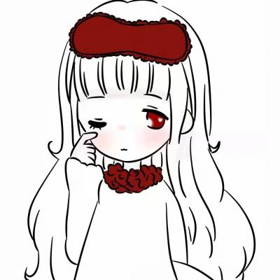 抖音最火黑暗系动漫女生头像图片