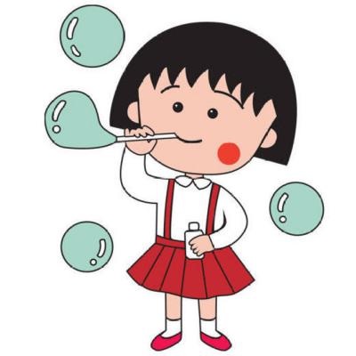 小丸子卡通图片可爱头像