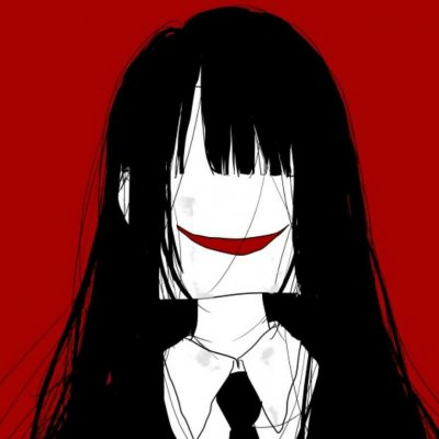 二次元病娇黑化女头像图片