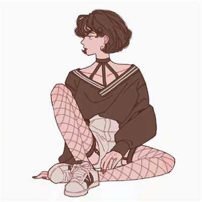 情头一男一女两张分开图片动漫