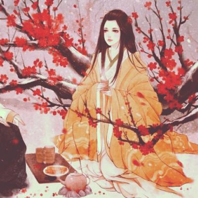绝美动漫古风情侣头像两张