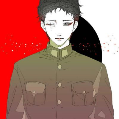 冷酷帅气头像男生卡通图片
