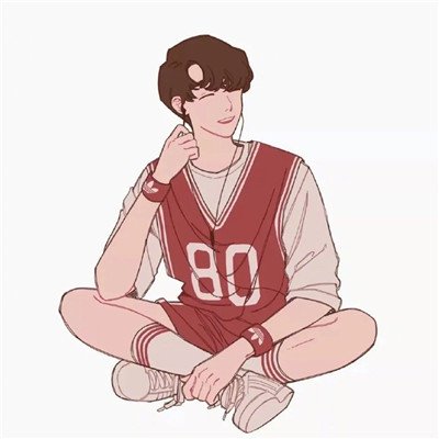 情头一男一女两张分开图片动漫