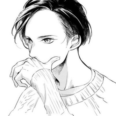 冷酷帅气头像男生卡通图片