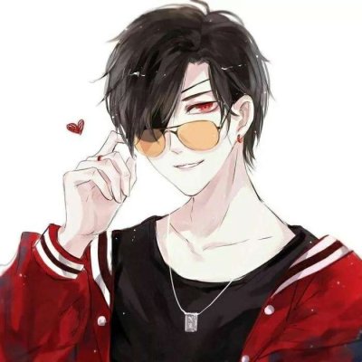 男生动漫冷酷帅气头像图片
