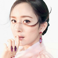 漂亮女明星杨幂qq头像图片