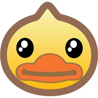 小黄鸭头像可爱图片