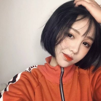 2025头像女生超酷真人短发图片