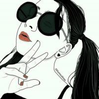 不良少女头像女生动漫图片