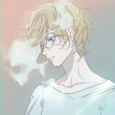 冷酷帅气头像男生卡通图片