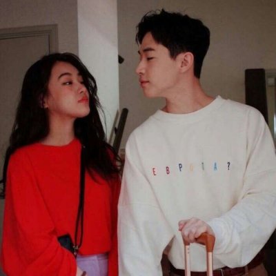 超甜微信情侣头像图片一对
