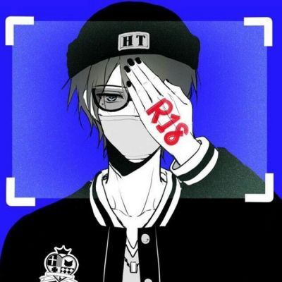 冷酷帅气头像男生卡通图片