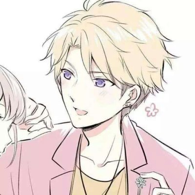 动漫情头一对两张一男一女图片