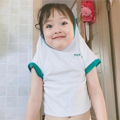 可爱萌系小孩情侣头像一对