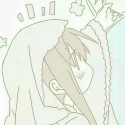 动漫情头一对两张一男一女图片