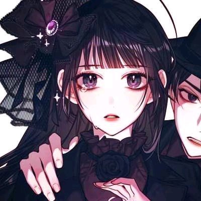 唯美动漫情侣亲吻图片