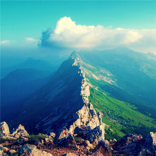 山川河流的微信头像图片