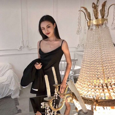 黑暗炫酷头像女生真人图片